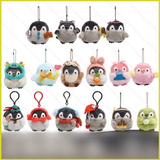 PS1 Dễ Thương PINGU Chim Cánh Cụt Sang Trọng Mặt Dây Chuyền Quà Tặng Cho Bạn Gái Ba Lô Trang Trí Móc Khóa Đồ Chơi nhồi Bông SP1