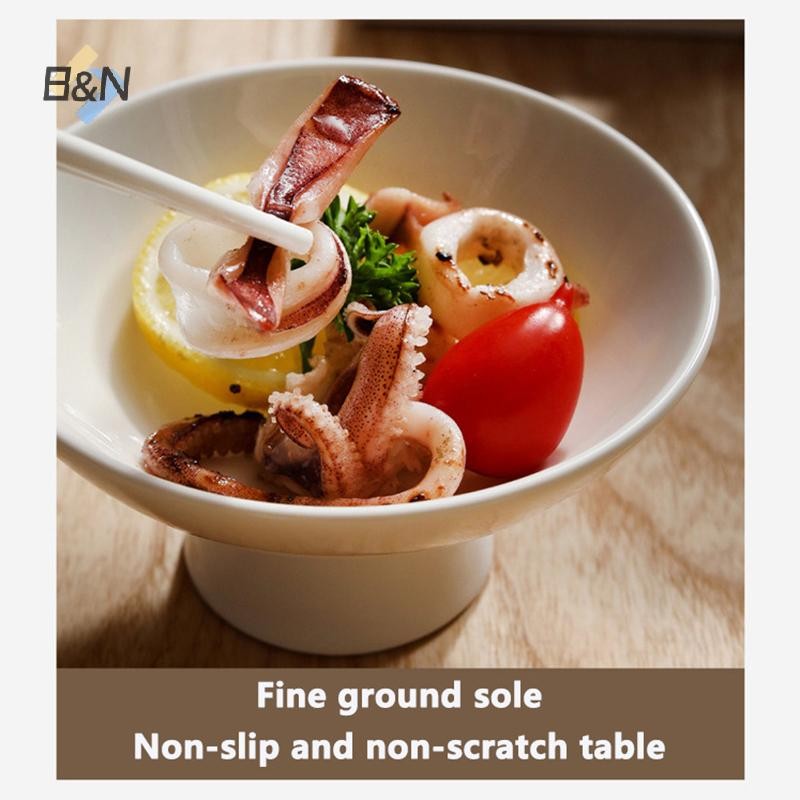 Bộ bát trái cây bằng gốm thanh lịch B & N - Cốc tráng miệng sành điệu, Bát kem và món ăn phục vụ để sử dụng tại nhà hàng và tại nhà.
