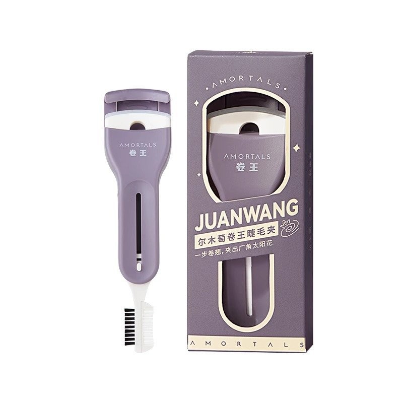 Dụng cụ uốn mi AMORTALS góc rộng uốn cong lâu dài nhỏ gọn cầm tay dụng cụ uốn mi giả PIG8