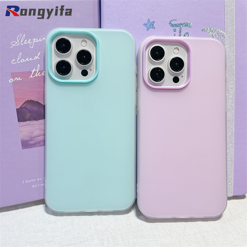 Vỏ Kẹo Màu 2 Trong 1 Cho Redmi Note 14 13 Pro Plus 12 Pro 11 11s Turbo 3 13C Xiaomi Civi 4 3 Pro Khung ốp Lưng Chống Sốc Mezzanine Có Thể Giữ Hình Ảnh Hoạt Hình Vỏ Điện Thoại Dễ Thương