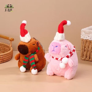 Hoạt Hình Dễ Thương Capybara Mặt Dây Chuyền Sang Trọng Túi Búp Bê Đồ Trang Trí Búp Bê Để Bàn Xe Mặt Dây Chuyền EMKK