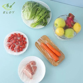 [ELOY] 100 Vỏ bảo quản thực phẩm có thể tái sử dụng Giữ thực phẩm tươi Tấm bọc nhựa Phim dán VN