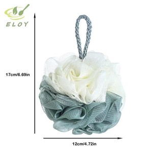 [MAO] Tắm Lưới Bọt Biển Tắm Puffs Bong Bóng Body Tẩy Tế Bào Chết Bàn Chải Mềm Tẩy Tế Bào Chết Da Bàn Chải Lưng Đồ Dùng Phòng Tắm VN