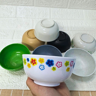 [Giá Xưởng] Chén Ăn Cơm Nhựa Melamine Loại Tốt – Dày Dặn, Nhiều Màu – Bền Đẹp, Dễ Vệ Sinh