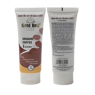 Kem tẩy tế bào chết Gold Bee Organic Coffee & Powder 100g #