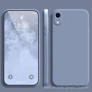 Ốp lưng iPhone XR, màu sắc đồng nhất, ốp bảo vệ silicone chống rơi đơn giản cho iPhone XR YT