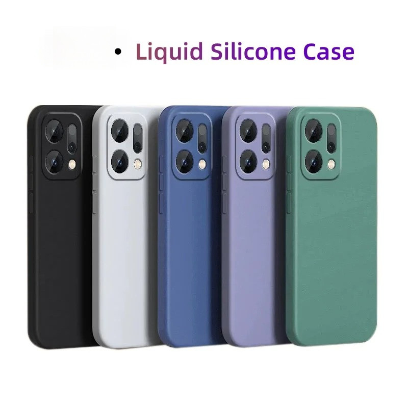 Dành Cho OPPO Reno 14 13 Pro Dành Cho OPPO Reno14 Reno13 Pro Cover Funda Coque Original Liquid Silicone Mềm TPU Điện Thoại Ốp Lưng