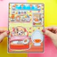Búp bê giấy Ngôi nhà trứng Gudetama ngôi nhà toca boca đồ chơi thủ công diy