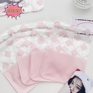 Pnpia 10 Chiếc Túi Tự Dính Thẻ Vuông Tài Khoản Tay Chất Liệu Giấy Bao Bì Túi Quà Tặng Kẹo Bao Bì Túi Boutique