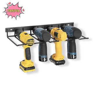 Pnpia Giá đỡ dụng cụ Máy khoan điện Giá đỡ treo tường Dụng cụ tổ chức Cờ lê Kệ lưu trữ Boutique