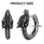 Exhila Cool Dragon Charm Vòng Bông Tai Thép Không Gỉ Phụ Kiện Tai Unisex Tai Phụ Kiện Thời Trang Cho Hàng Ngày Chúng Ta