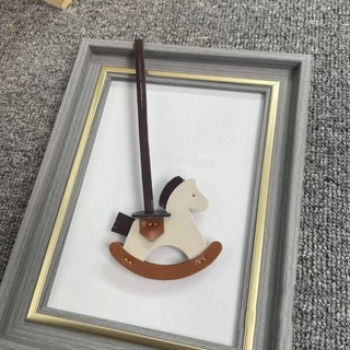 Mặt dây chuyền túi ngựa NEATNOOK, Dây buộc dễ thương Pony Ví treo mặt dây chuyền, Quà tặng động vật chất lượng cao Túi da PU Mặt dây chuyền Túi DIY Phụ kiện