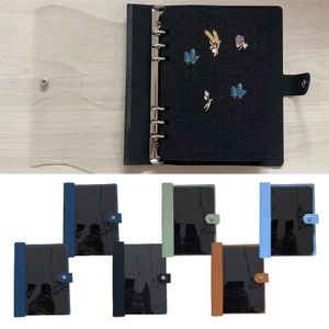 Mya Di Động Pin Lưu Trữ Sách 8 Trang Du Lịch Thân Thiện Với Người Tổ Chức Kết Cấu Cảm Thấy Thích Hợp Cho Trâm Cài Và Pin Huy Hiệu Storagi
