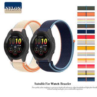 Dây đeo Nylon đa năng 20mm 22mm cho Garmin Venu 3 4 45mm / SQ 2 / 265 / 255 / 165 / 570 / 970 / 245 / 158 / Active 5 / Vivoactive 5 6