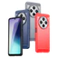 Dành cho Xiaomi Poco C75 Kết cấu chải siêu mỏng Vỏ TPU mềm chống sốc