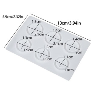 Kra Nhẫn Độc Đáo Trang Sức Đúc Khuôn Pha Lê Epoxy Silicon Khuôn Cho Cặp Đôi Nhẫn Mặt Dây Trang Sức Móc Khóa Quà Tặng