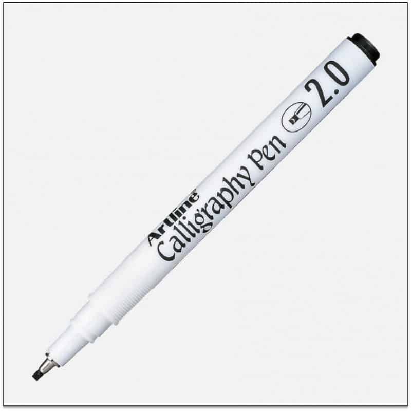 Bút Artline Callygraphy nét 1.0 / 2.0 / 3.0.