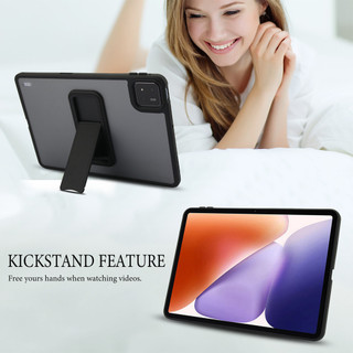 Ốp lưng chống uốn mờ mờ mờ cho Xiaomi Pad 6S pro 12.4 inch Pad 5 6 7 pro Redmi Pad SE 11 SE 8.7 4G Vỏ chống sốc có thể điều chỉnh