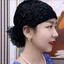 KANGN Mũ Bonnet, Co Giãn Full Cover Khăn Trùm Đầu, Che Tóc Trắng Thoáng Khí Thêu Hoa Chemo Mũ Quà Tặng