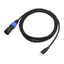 Cáp XLR BTM Type C sang 3Pin USB Type C Âm thanh nổi cân bằng sang 3Pin XLRs Bộ chuyển đổi dây nam