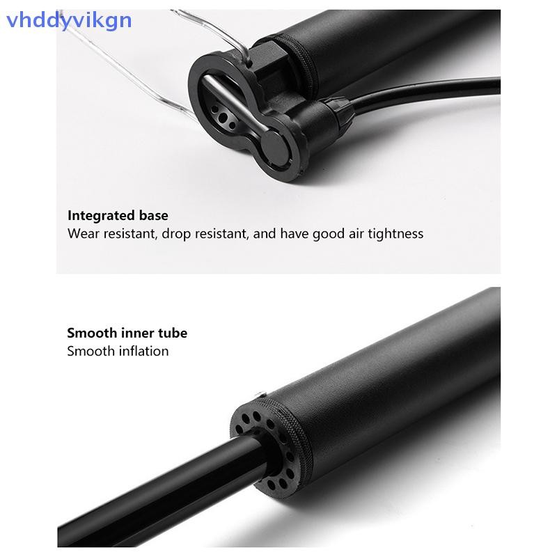Máy bơm chân Vhd 130 Psi Máy bơm không khí Máy bơm lốp Schrader Presta Máy bơm hơi van đường VN