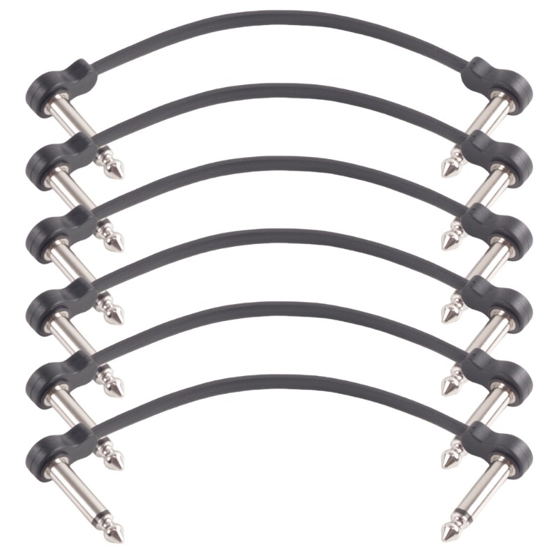 KIKIN 3 6 Chiếc Đàn Guitar Điện Hiệu Ứng Bàn Đạp Miếng Dán Dây Cáp Độ Ồn Thấp Bảo Vệ Cáp