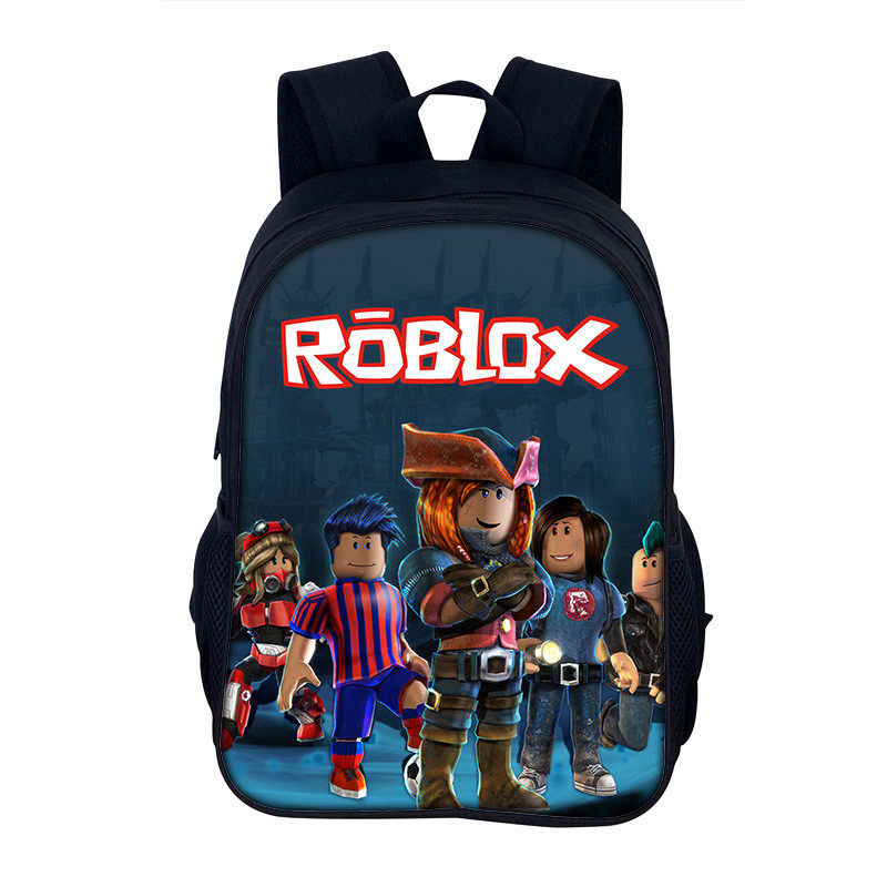 Ba lô dung tích lớn theo chủ đề Roblox - thiết kế hoạt hình thời trang cho sinh viên