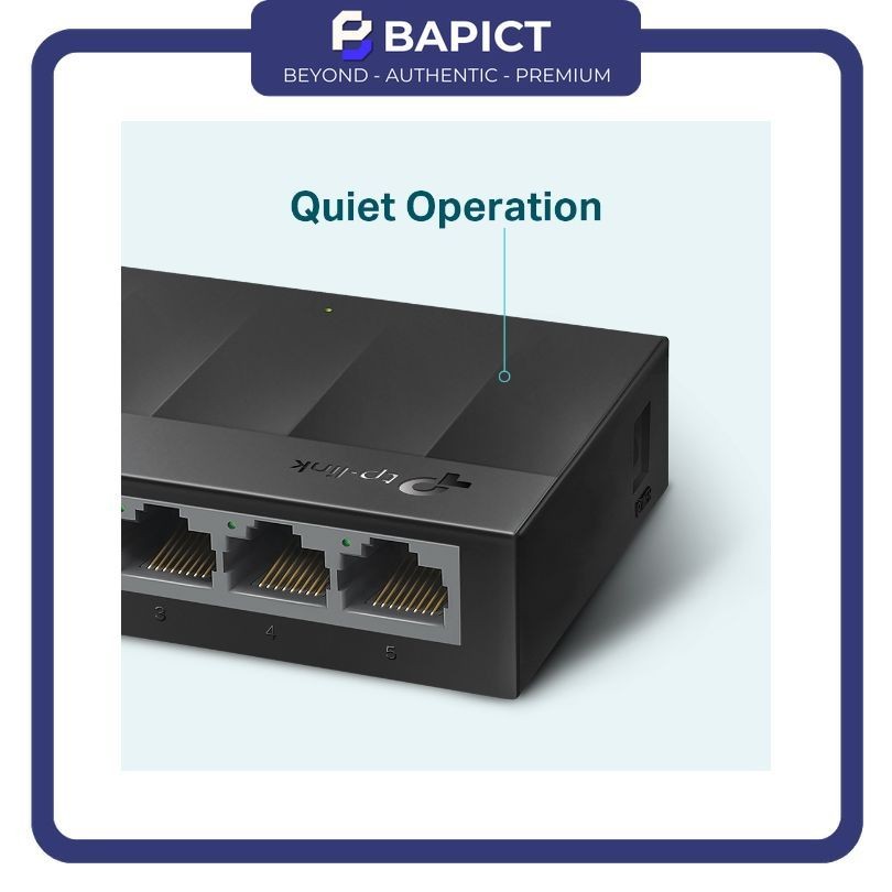 Switch TP-Link bộ chia mạng Gigabit 5 Port LS1005G / 8 Port LS1008G | Vỏ nhựa | Cắm và sử dụng | Bảo hành 24 tháng