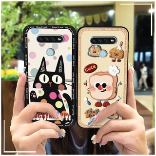 Túi Điện Thoại Hoạt Hình Ốp Lưng LG Q51 Graffiti Silicon TPU Chống Va Đập, Chống Thấm Nước, Bọc Toàn Bộ, Bảo Vệ Điện Thoại, Dễ Thương