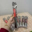 Dụng cụ gắp thức ăn, kẹp gắp inox tổ ong đầu tròn, gắp thực phẩm dễ dàng, dày chắc chắn