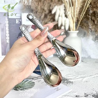 [ELOY] Thìa Inox Muỗng Cà Phê Thìa Tráng Miệng Khuấy Thìa Canh Inox Thìa Cho Trà Cà Phê Kem VN