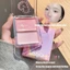 AFTEROF Makeup Rouge, Kem má hồng chống thấm nước, Kem dưỡng ẩm lâu trôi tự nhiên 2 màu Phấn má hồng có độ bóng cao Trang điểm mặt mỹ phẩm