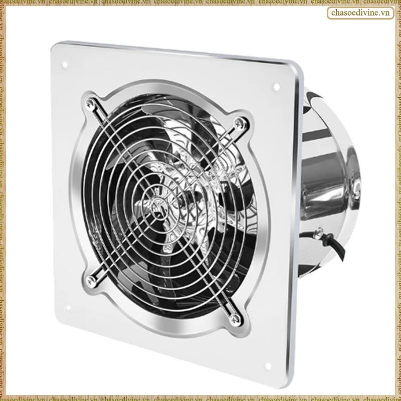 [K O G X] Quạt Tăng Áp 6Inch Quạt Hút Ống Thông Gió Quạt Cho Phòng Tắm Vệ Sinh Nhà Bếp Cửa Sổ Treo Tường Quạt Inox Dễ Dàng Lắp Đặt
