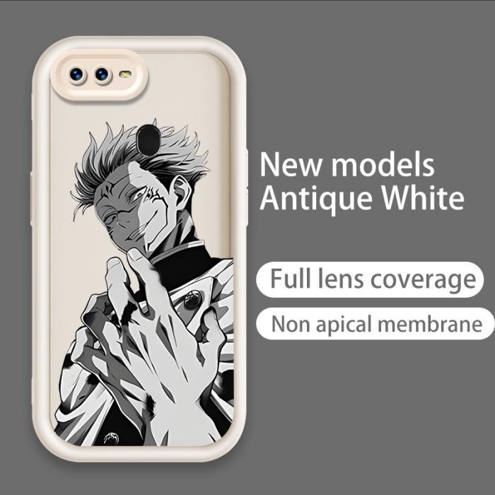 Ốp Lưng Cho OPPO A5S A7 A12 F9 Pro A11k Hoạt Hình Silicon Xu Hướng Mềm Ốp lưng TPU Jujutsu Kaisen Satoru Gojo Anime Dễ Thương Mắt Thiên Thần Chống Sốc Ốp Lưng