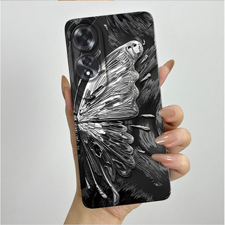 Ốp Lưng Cho OPPO A60 2024 Thẩm Mỹ Hoa Bướm Xinh Đẹp OPPOA60 OPPO A 60 A60 Vỏ Điện Thoại Mềm Chống Sốc Full Ống Kính Bảo Vệ Camera Vỏ Ốp Lưng