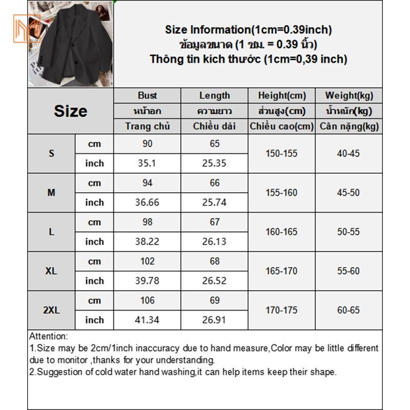 Marbit Nữ Blazer Hàn Quốc Thường Ngày Công Sở Nữ Áo Khoác Ngoài Lưng Đơn Ngực Phù Hợp Với Mới