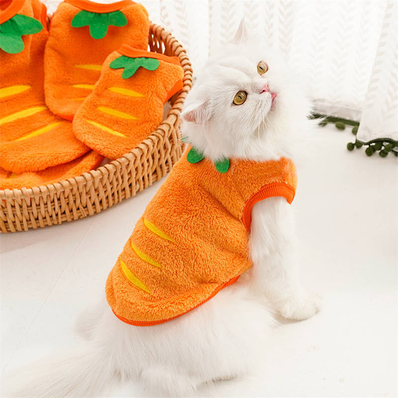 【Ready Stock】 Autumn and Winter Dog Clothes Flannel Bichon Teddy Corgi Puppy Cat Small and Medium-Sized Dogs Warm Pet Clothing y9sF