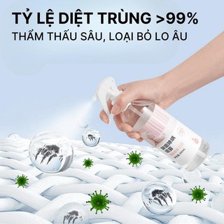 GLIT Xịt Thơm Và Khử Côn Trùng Chăn Màn Quần Áo, Đánh Bay Mọi Vi Khuẩn, Diệt Bọ Ve Mạt Bụi, Quần Áo Sạch Sẽ 300ml