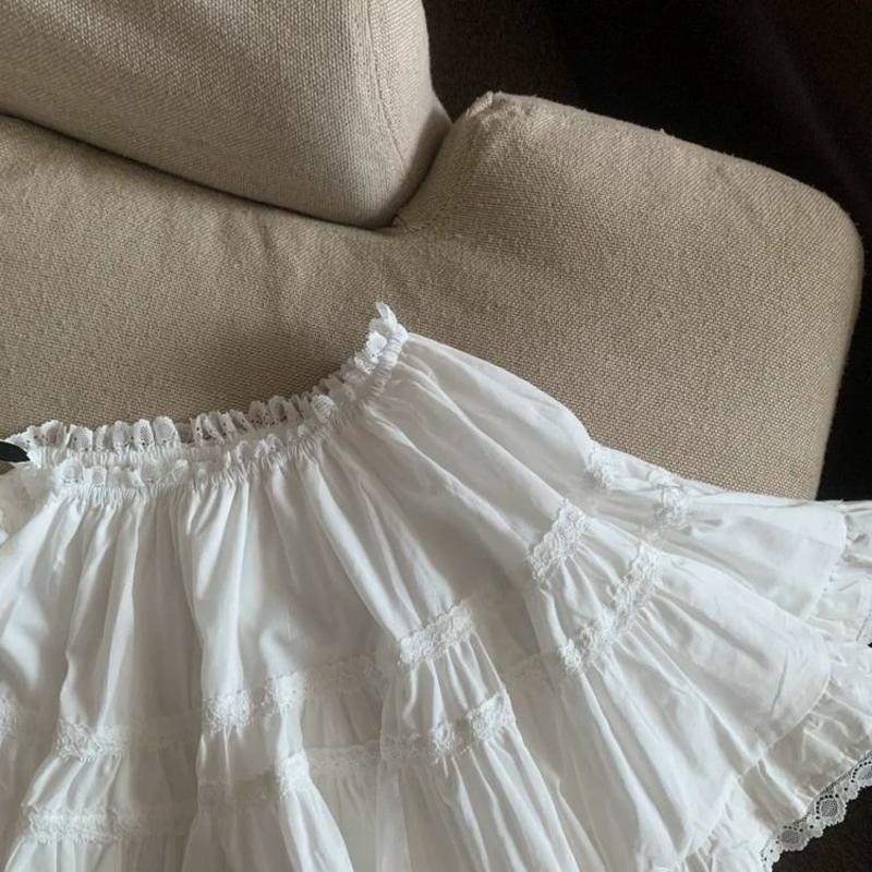 Váy Bánh Nữ Phong Cách Mới Cao Cấp Phong Cách Ba Lê Công Chúa Pettiskirt Váy Chữ a