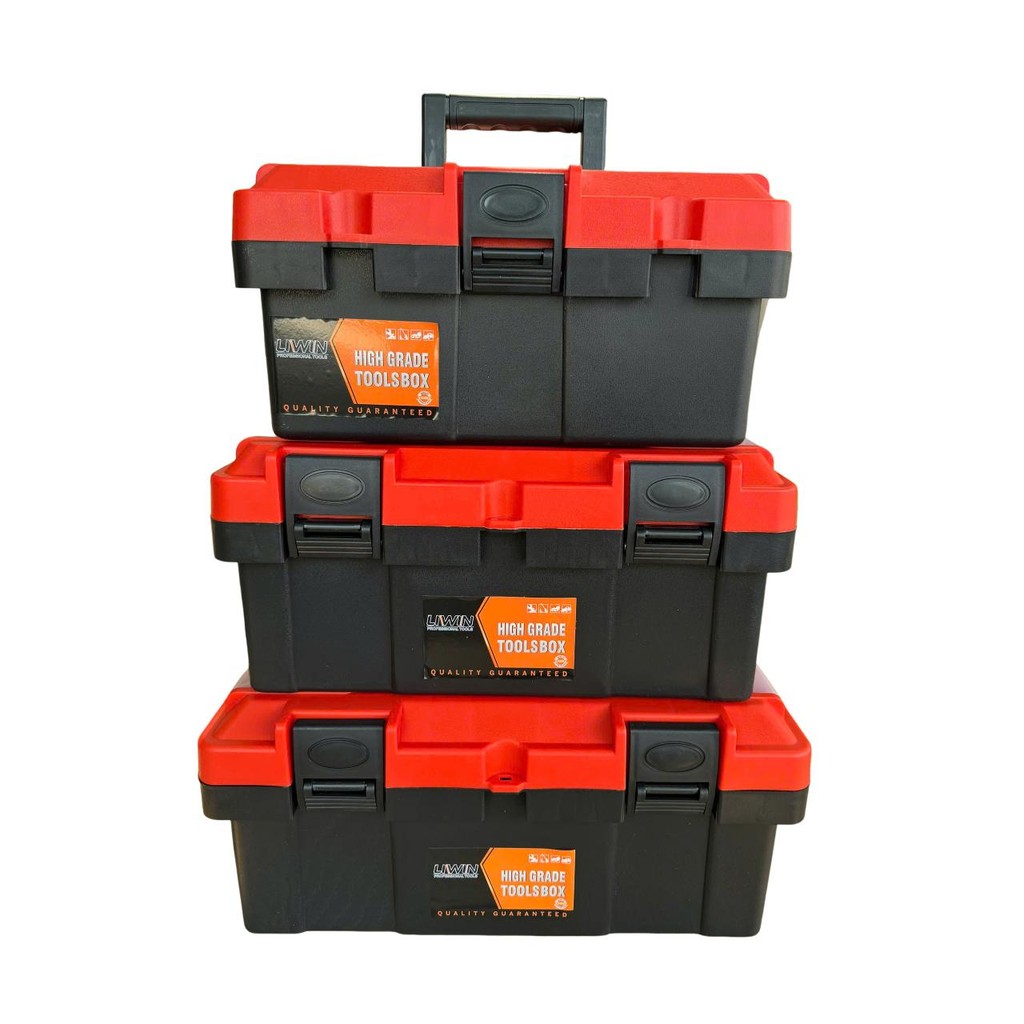 Thùng đồ nghề Liwin 3 kích cỡ 14-17-19in , hộp đựng cộng cụ sửa chữa đa ...