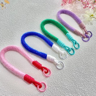 [Gou] Móc Khóa Dây Sang Trọng Sáng Tạo Cho Ốp Lưng Điện Thoại Nữ Chống Mất Dây Thắt Nút Dây Xích Chìa Khóa Ô Tô Tự Làm Phụ Kiện Móc Khóa Thời Trang VN