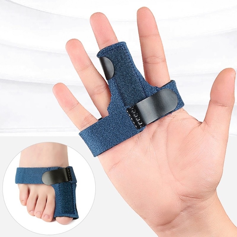 OXXGGKAO Kích Hoạt Ngón Tay Nẹp Nẹp Giữa Pinkies Con trỏ Nhẫn Hỗ Trợ Ngón Tay Cái Lòng Bàn Tay Dây Đeo Thẳng Cong Gãy