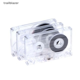 Trailblazer Tiêu Chuẩn Cassette Màu Trống Máy Nghe Nhạc Với 45 / 60 / 90 Phút Băng Âm Thanh Từ Tính Trong Suốt Hộp Bảo Quản Để Nói Âm Nhạc Ghi Âm Mới