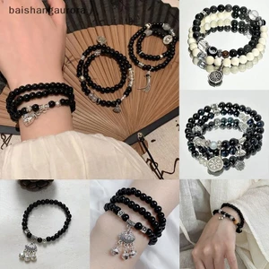 Basa Phong Cách Trung Quốc Núi Ma Chi Tiêu Đính Hạt Vòng Tay Nữ Ánh Sáng Cao Cấp Cảm Giác Vintage Cá Tính Tay Trang Sức Quà Tặng BASD