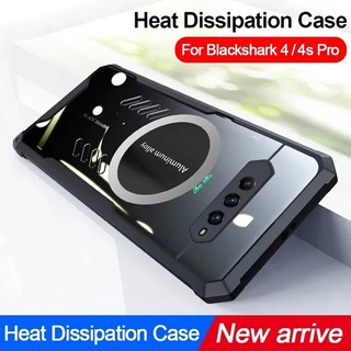 Vỏ Trong Suốt Cho Black Shark 4 4S Pro Vỏ Bảo Vệ Tản Nhiệt Trong Suốt Cho Blackshark 5 3 Pro 3s 5 RS Trường Hợp