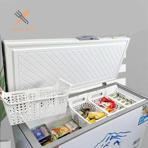 Rrlnmd Ngực Tủ Đông Giỏ Không Mùi Ngực Tủ Đông Giá Để Đồ Chịu Tải Nặng Tủ Lạnh Sắp Xếp Lưu Trữ Phụ Kiện Nhà Bếp MỚI