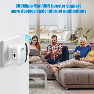Bộ lặp WiFi 300Mbps Bộ mở rộng WiFi Bộ khuếch đại WiFi Tăng cường WiFi Tín hiệu Wi Fi 802.11N Điểm truy cập lặp lại Wi-Fi không dây tầm xa
