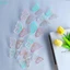 12 Nhãn dán tường 3D khắc rỗng để trang trí tiệc tại nhà Nhãn dán tường DIY để trang trí đám cưới [BK]