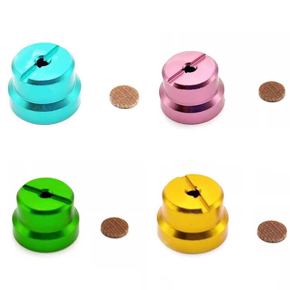 Cuộn Dây Đo Đai Ốc Hợp Kim Nhôm Nửa Mặt Trăng Nắp Nước Thả Bánh Xe 1 Bộ 6 * 4cm
