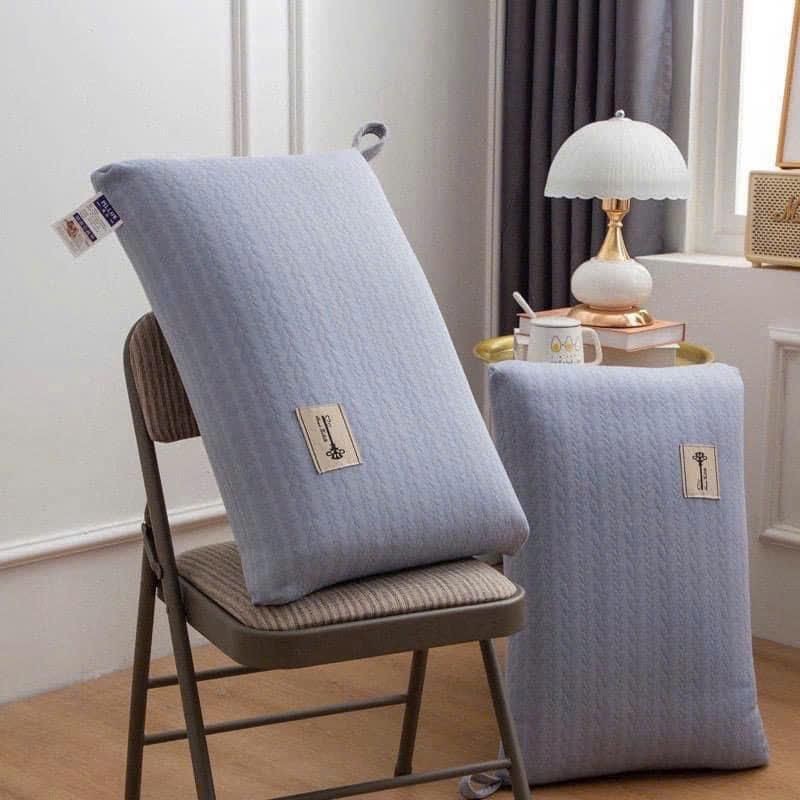 COMBO 2 Ruột Gối Nỉ Lúa Mạch Cao Cấp 48x74cm An Như Bedding